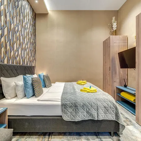 Magic Blue In Downtown Budapest