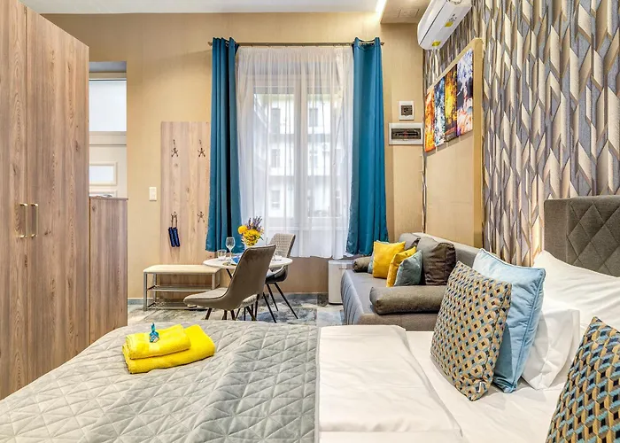 Apartament Magic Blue In Downtown Budapesta